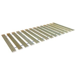 Texpol BASE ROLO - latový rošt s nosnosťou 120 kg 80 x 220 cm, smrekové laty + textilný popruh