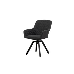 Doppler PARIS LIKA-TEX® - luxusné otočné záhradné kreslo - antracit, hliník + textília LIKA-TEX
