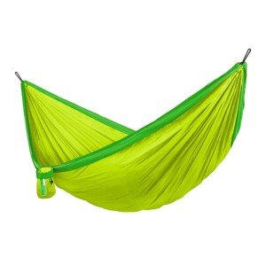 La Siesta Cestovná hojdacia sieť  COLIBRI 3.0. SINGLE - palm, 100% polyamid / laná: 100% polyester / hák: letecký hliník