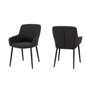 Doppler PARIS LIKA-TEX® - luxusné záhradné kreslo - antracit, hliník + textílie LIKA-TEX