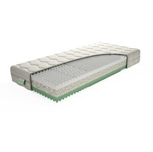 Texpol VERONA - obojstranne profilovaný matrac pre pohodlný spánok 80 x 220 cm, snímateľný poťah