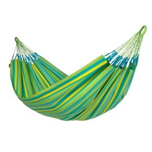 La Siesta Hojdacia sieť BRISA DOUBLE CARIBIC - lime, 100 % polypropylen