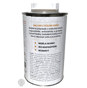 FaKOPA s. r. o. Balzam z včelieho vosku 500 ml