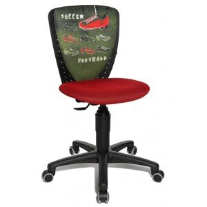 Topstar Topstar - detská stolička S'COOL NIKI - fotbal, plast + textil