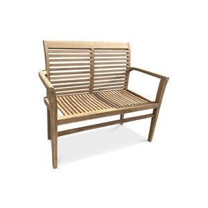 TEXIM STUCKING/NEW -  záhradná teaková lavica 115 cm, teak
