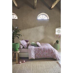 Pip Studio LA DOLCE VITA 140x200 + 70x90, fialové - obliečky na prikrývku a vankúš Pip Studio, bavlnený perkál