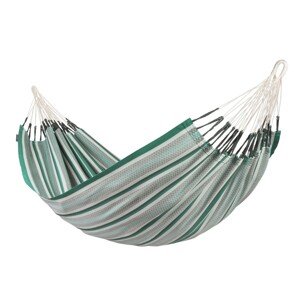 La Siesta Hojdacia sieť MODESTA DOUBLE PATTERN - agave, 100% organická bavlna