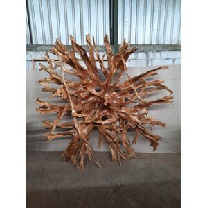 FaKOPA s. r. o. SLNKO - plastika z koreňa teaku 200 x 200 cm, teak