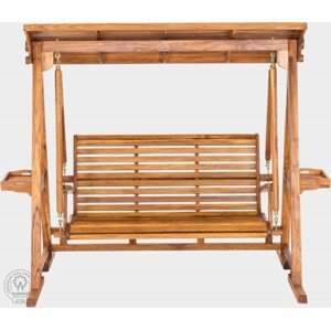 FaKOPA s. r. o. AVANTI I - záhradná hojdačka z teaku 120 cm, teak