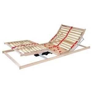 Ahorn PRIMAFLEX MOTOR -  lamelový rošt s motorovým polohováním 140 x 190 cm, brezové lamely + brezové nosníky