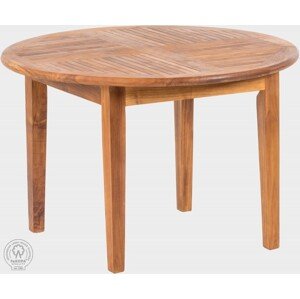 FaKOPA s. r. o. DANTE - guľatý stôl z teaku Ø 120 cm, teak