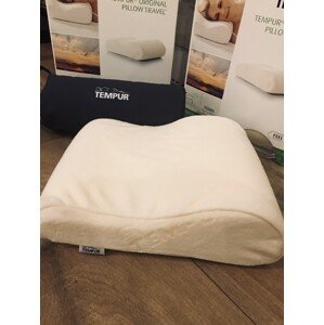 Tempur® Tempur® ORIGINAL PILLOW TRAVEL - cestovný pamäťový vankúš, pamäťová pena, snímateľný poťah