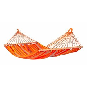 La Siesta Hojdacia sieť s tyčou ALISIO DOUBLE - toucan, 100 % polypropylén/ Rozperná tyč: Bambus