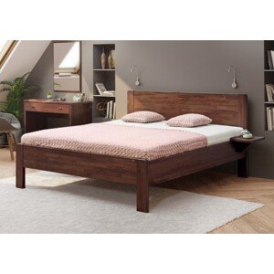 BMB SOFI XL - masívna buková posteľ 200 x 200 cm, buk masív