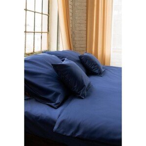 nanoSPACE Obliečky pre alergikov Nanobavlna Blue - SET 1+1: 140x220 cm + 70x90 cm, protiroztočová nanotkanina + bavlnený satén