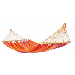 La Siesta Hojdacia sieť s tyčou ALISIO SINGLE - toucan, 100 % polypropylén/ Rozperná tyč: Bambus