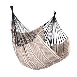 La Siesta CUMBIA COMFORT ORGANIC - hojdacia sedačka k stojanu Udine - zebra, 100 % organická bavlna