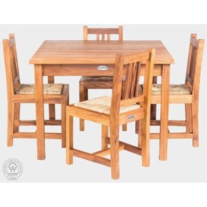 FaKOPA s. r. o. GIOVANNI MINI - detský jedálenský set, teak