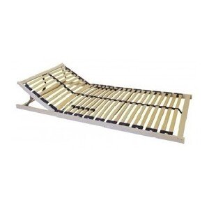 Texpol OPTIMAL H 5V -  lamelový polohovateľný rošt 90 x 200 cm, brezové lamely + brezové nosníky