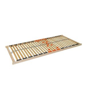 Tropico DOUBLE KLASIK - pevný lamelový rošt 80 x 210 cm, brezové lamely + brezové nosníky