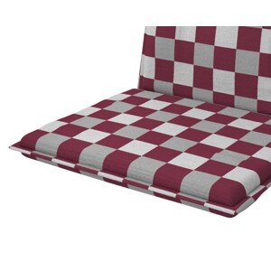 Doppler LIVING 4901 - polster na záhradnú hojdačku 170 cm so zipsom (sedák a opierka vcelku), bavlnená zmesová tkanina