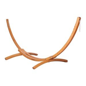 La Siesta MAERA 120  - stojan na hojdaciu sieť  do 120 kg, eukalyptus + nerezová oceľ