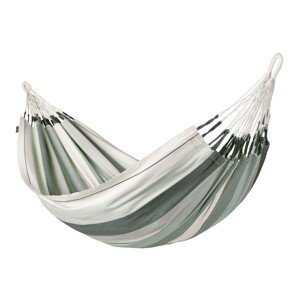 La Siesta Hojdacia sieť MODESTA SINGLE STRIPES - olive, 100% organická bavlna
